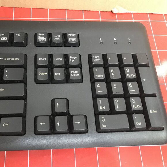 HP Black Wired Keyboard SK-2025 - Picture 4 of 6